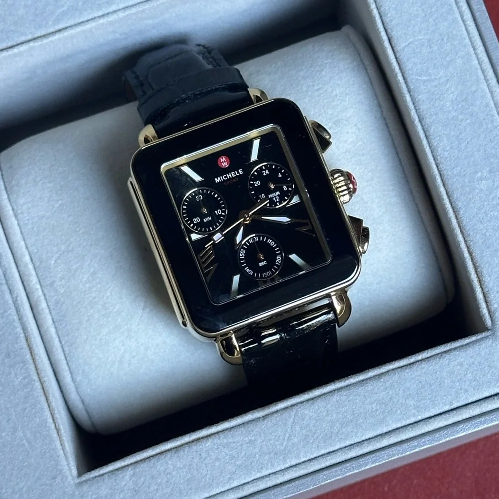 MICHELE Deco Sport Chronograph Watch - Picture 2 of 12